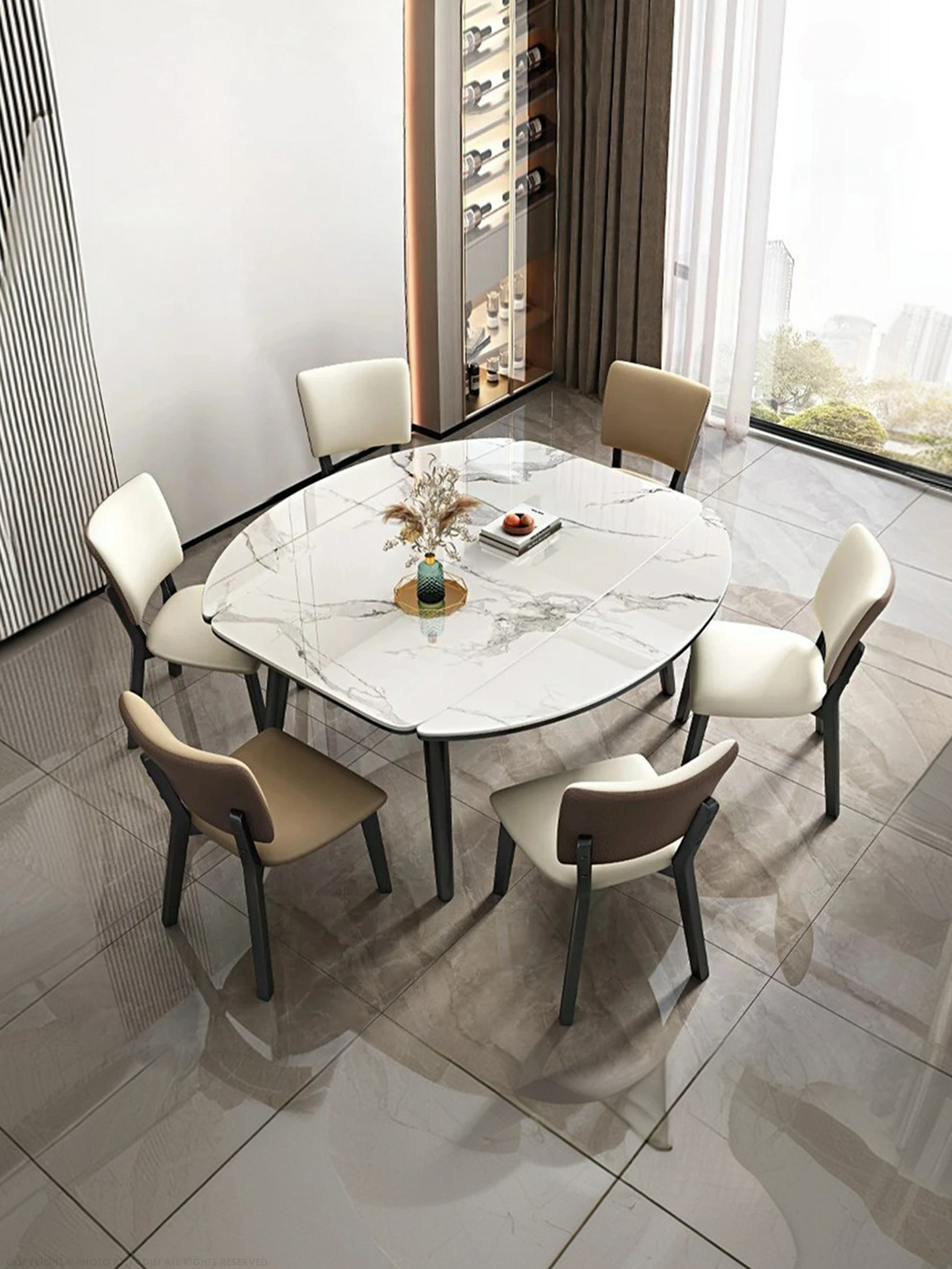 Belle Expandable Dining Table