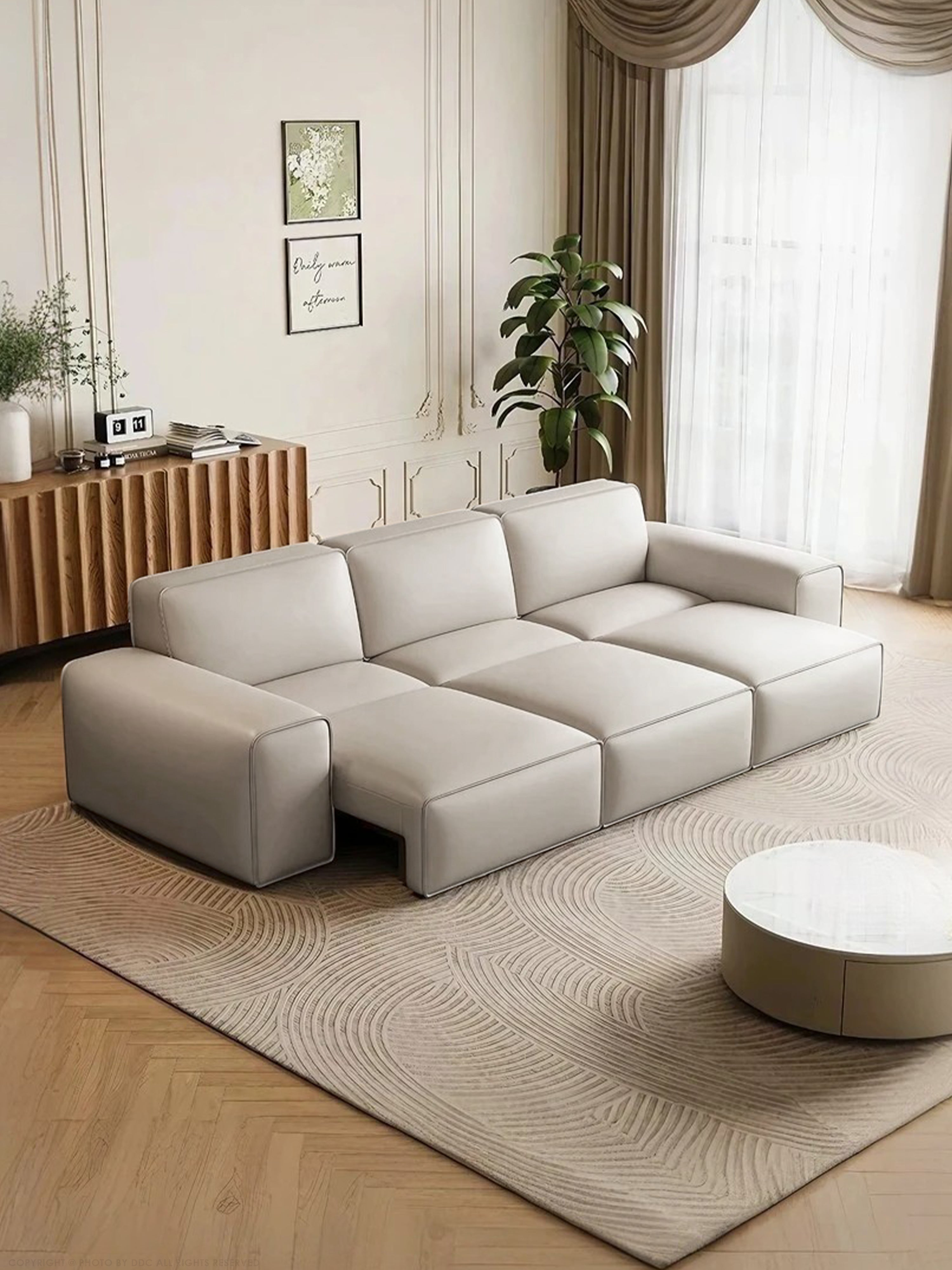 Casper Electric Leather Sofa Bed