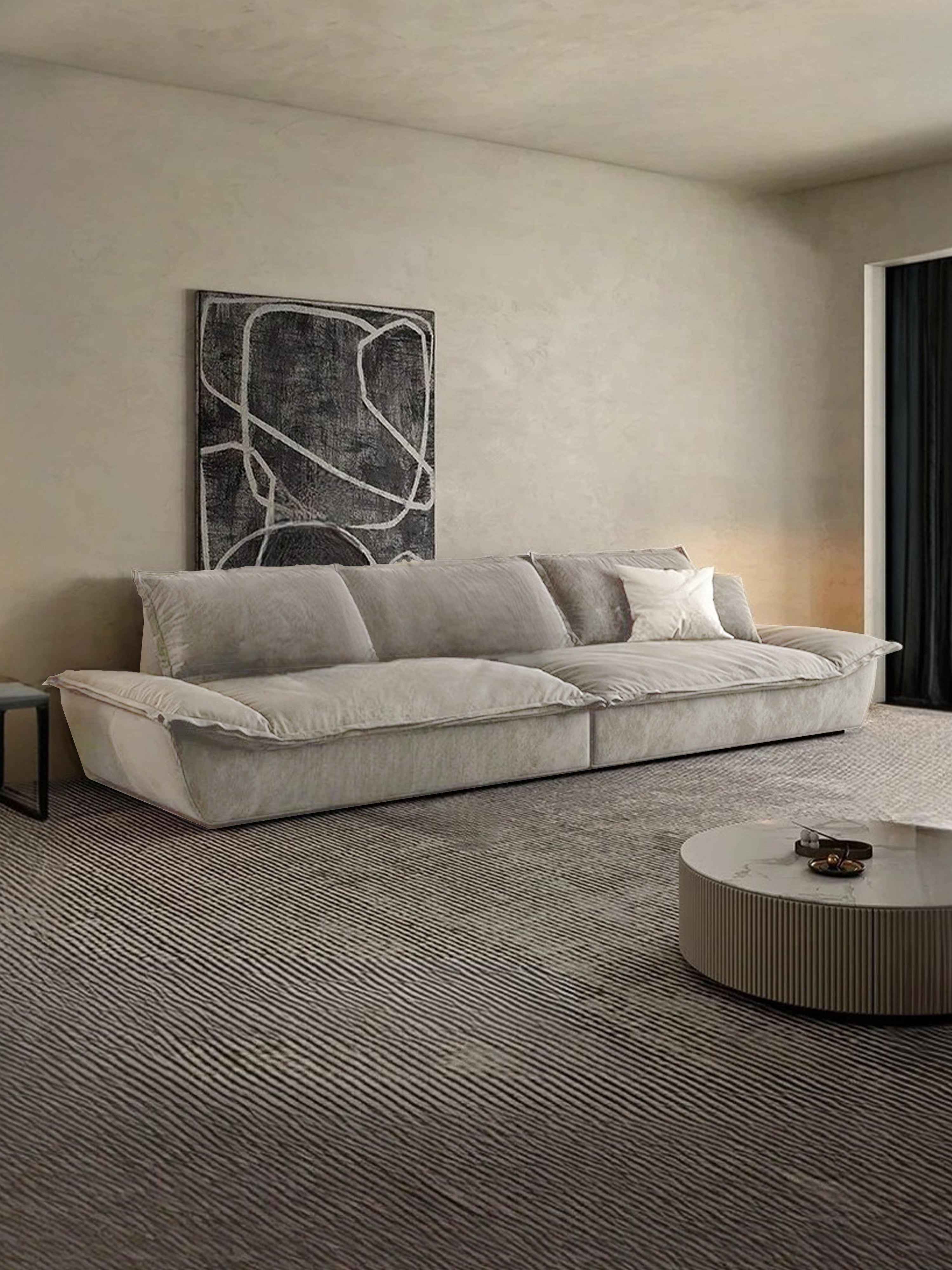 Cindy Sailboat Fabric Sofa