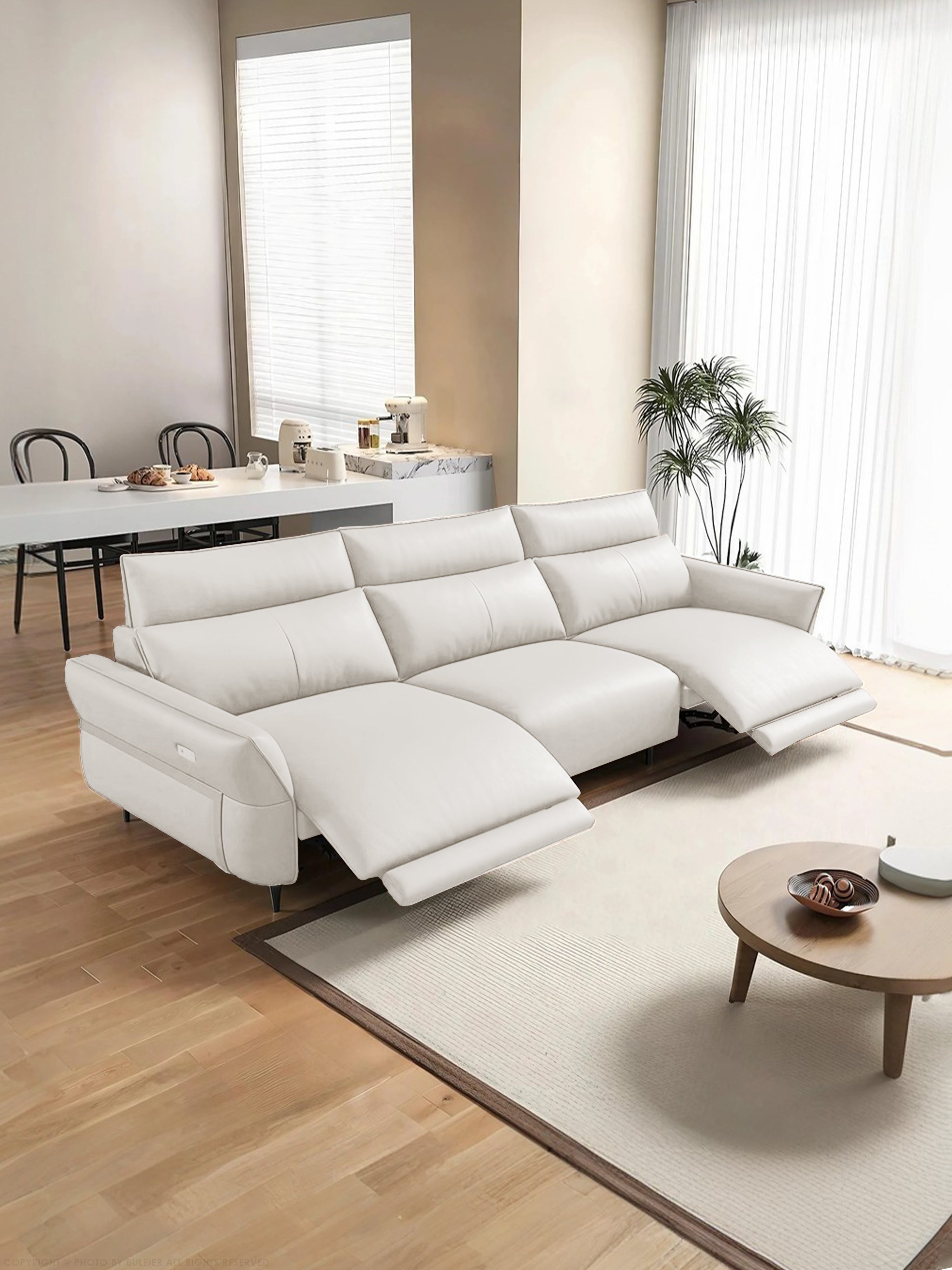 Daisy Electric Recliner Leather Sofa