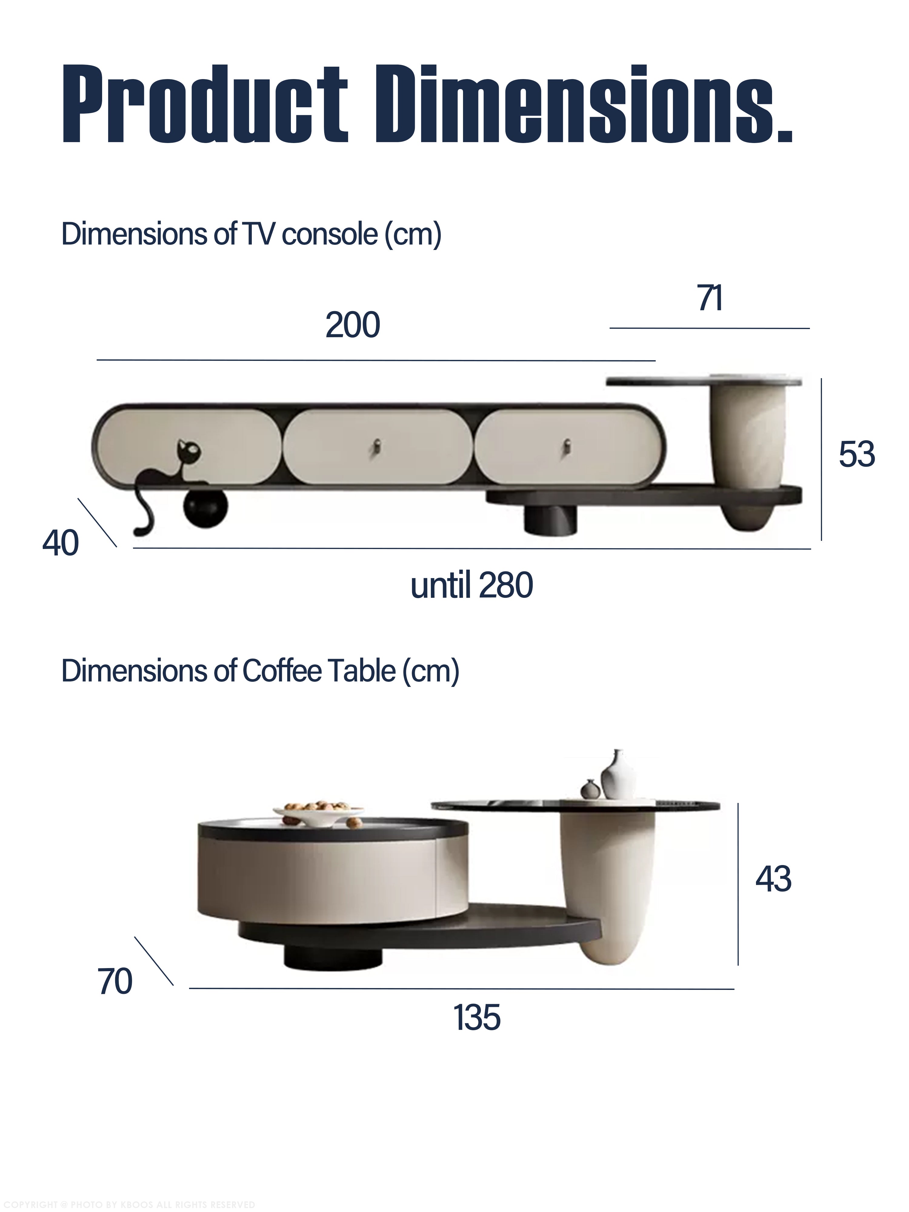 Rina TV Console