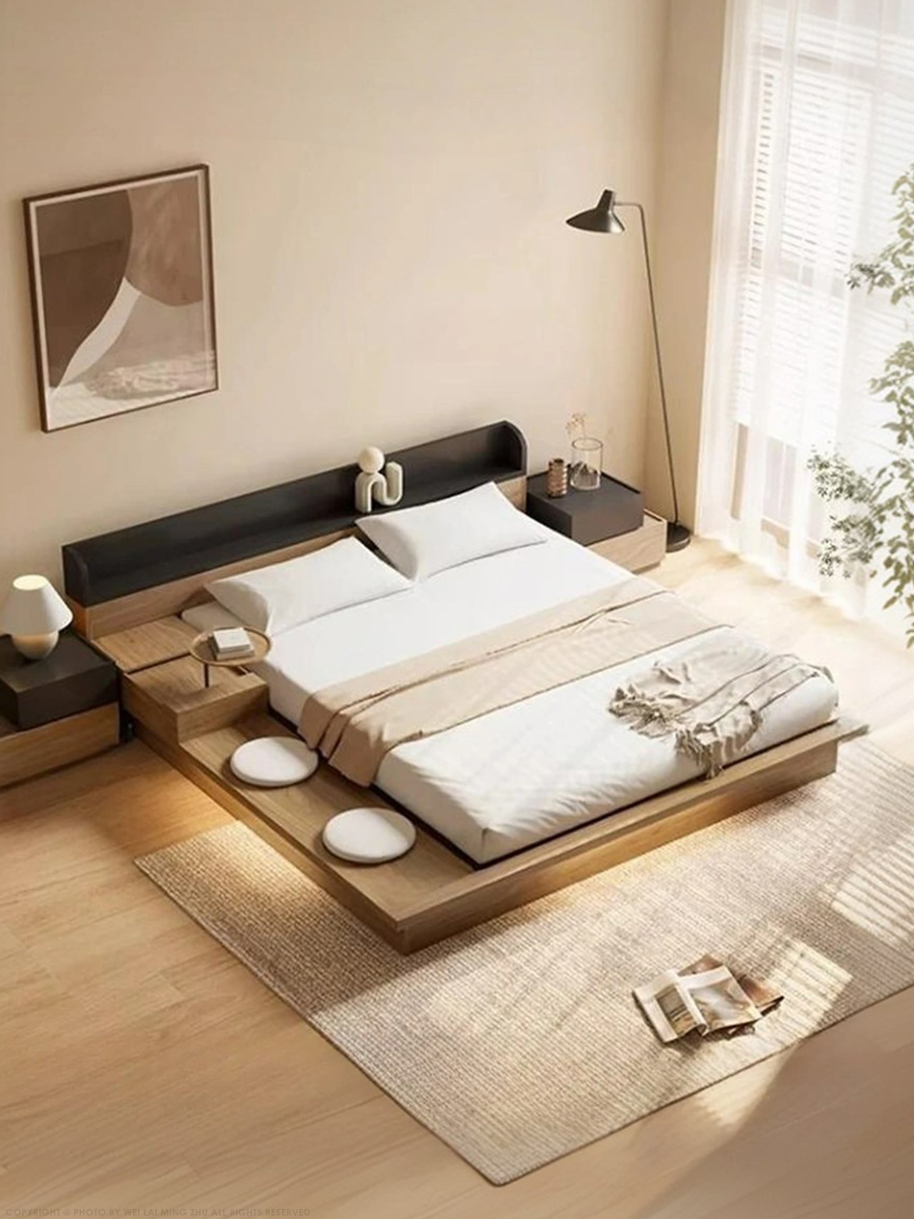 Tabby Tatami Storage Bed