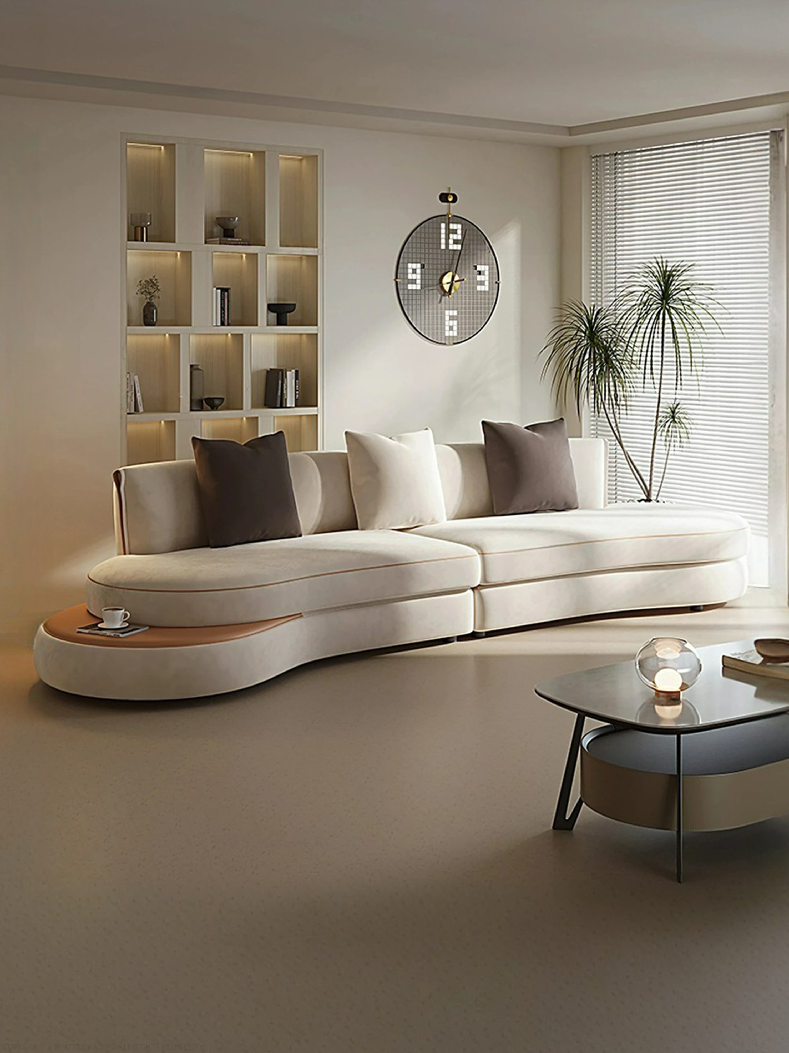 Vanessa Sofa (Fabric/Leather)