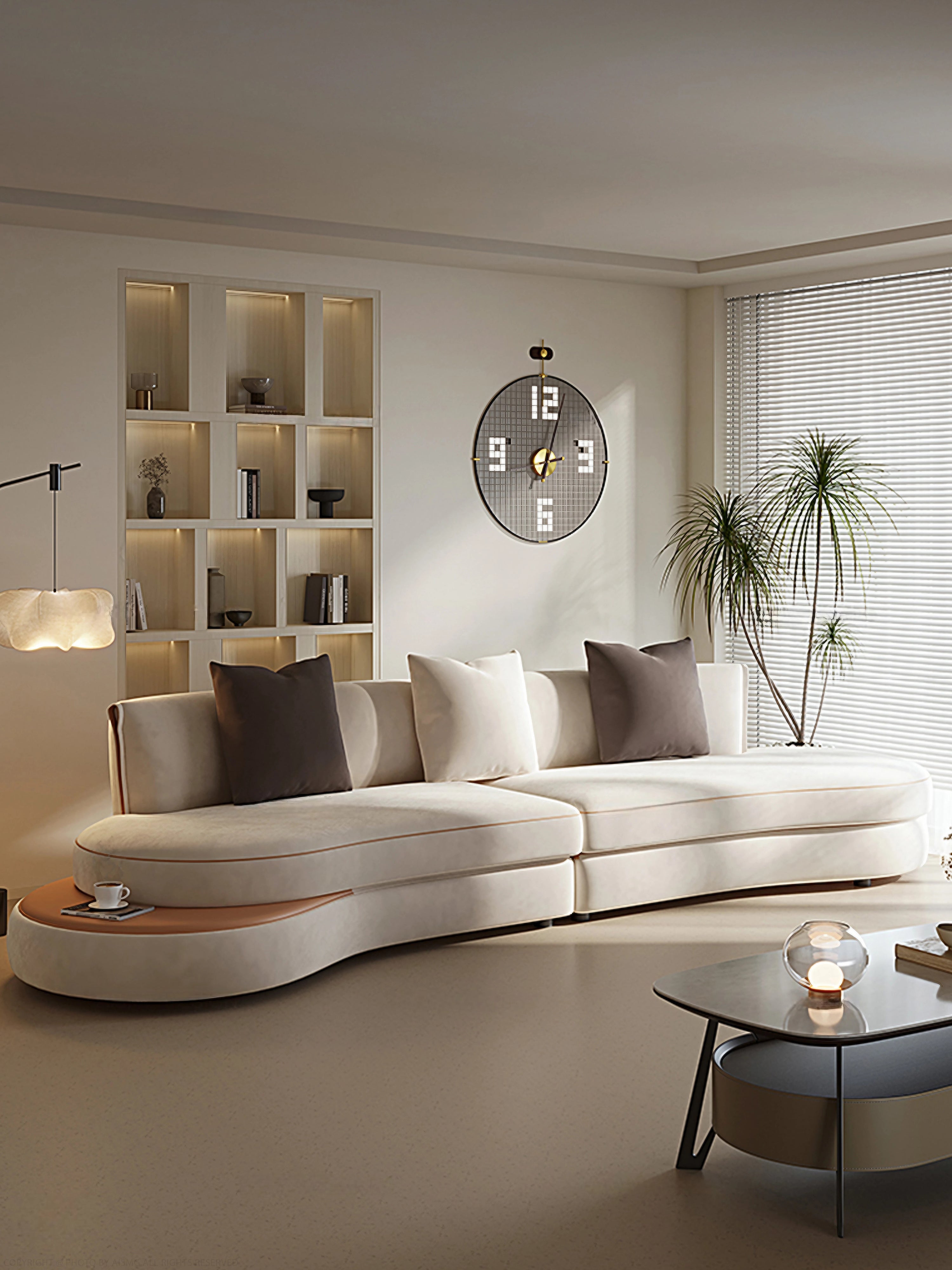 Vanessa Sofa (Fabric/Leather)