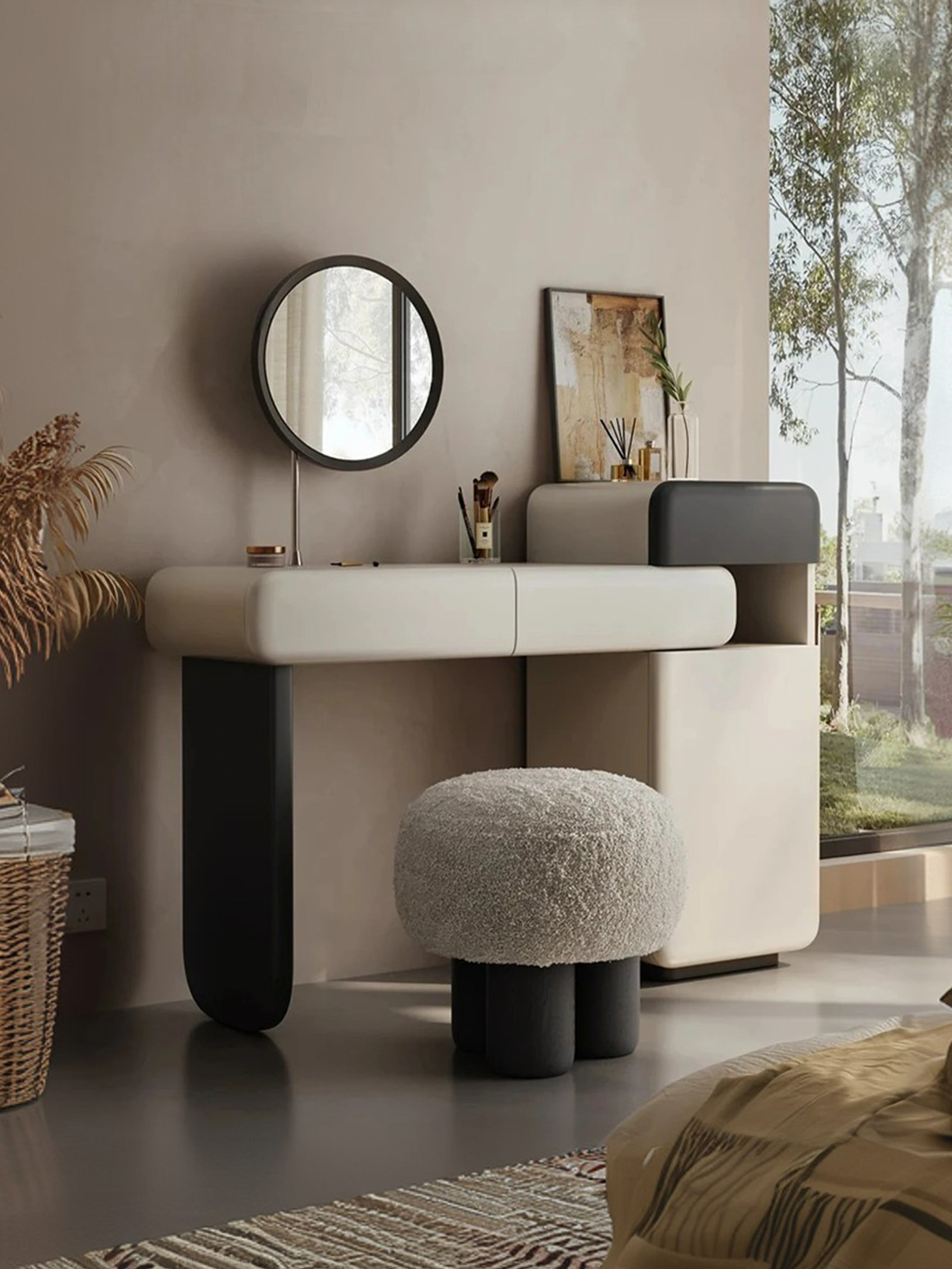 Violet Italian-inspired Dressing Table