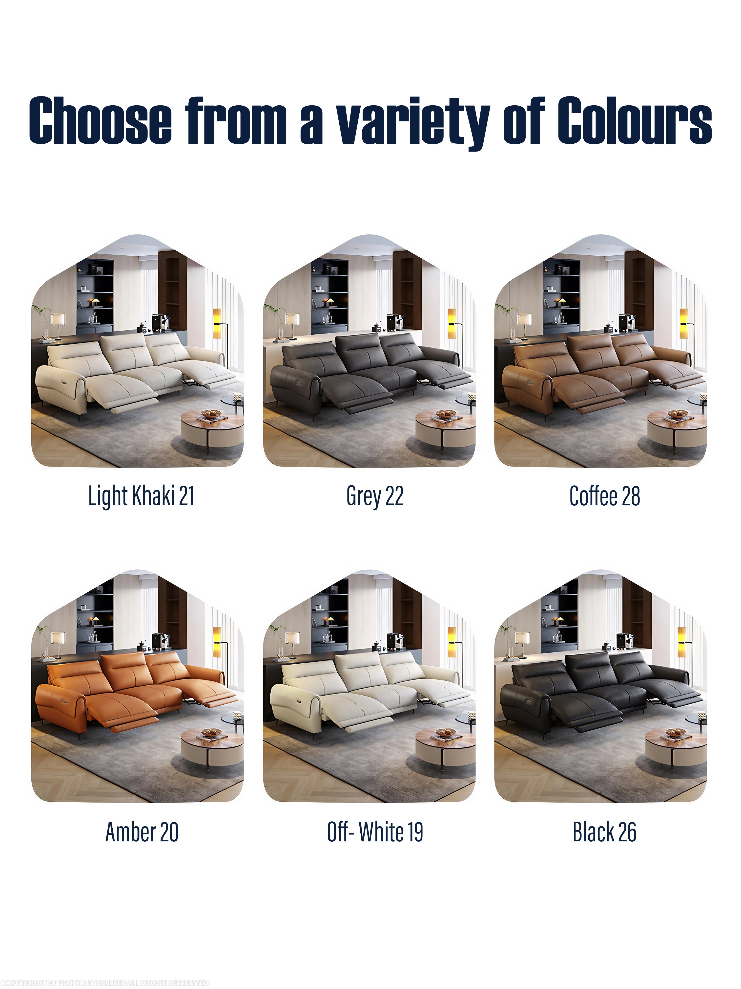 Wendy Electric Recliner Leather Sofa