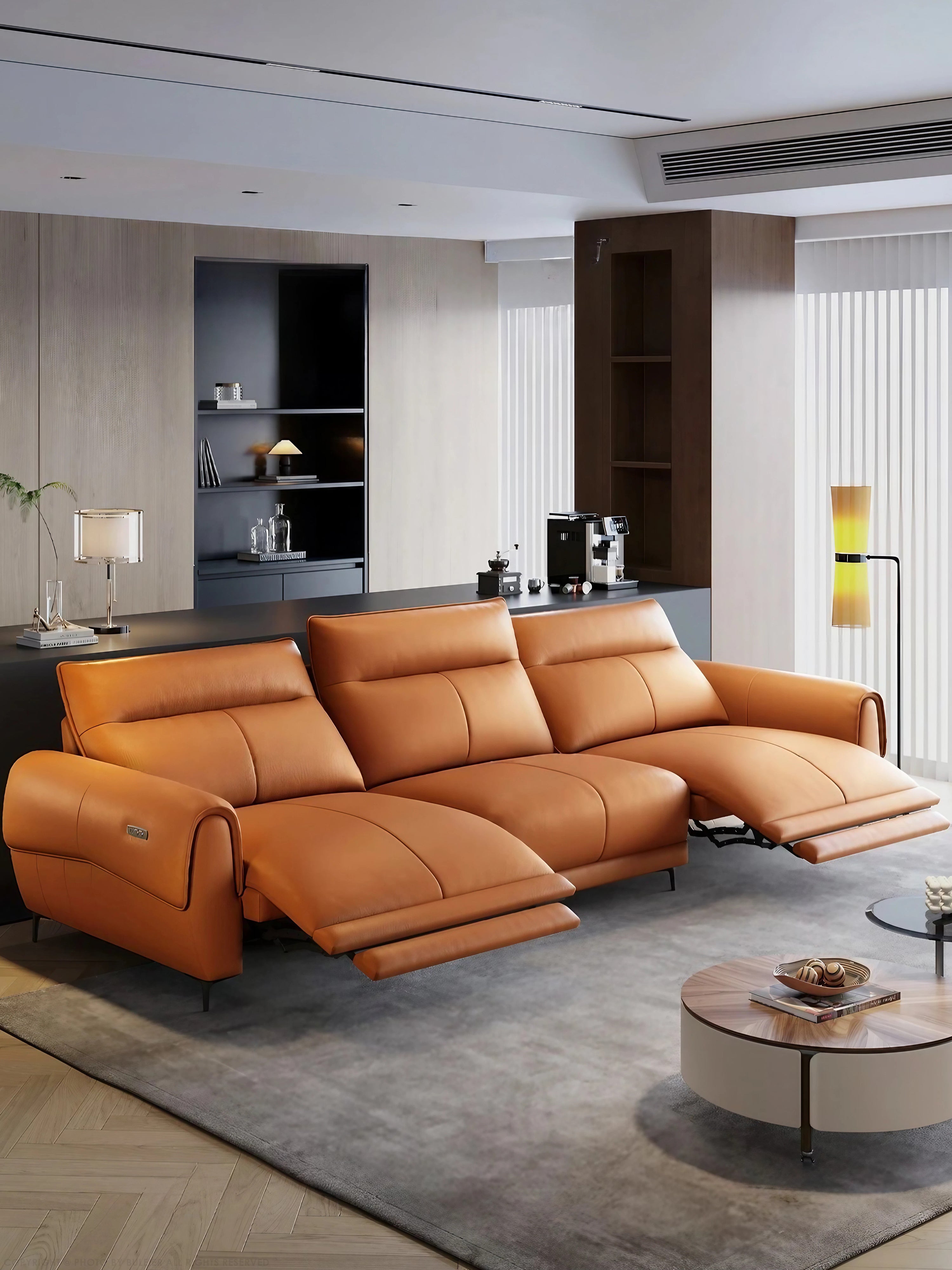 Wendy Electric Recliner Leather Sofa